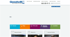 Desktop Screenshot of goodwillsr.org